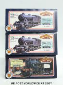 Three Bachmann 00 gauge locomotives Ivatt tank 41272 31-450A,