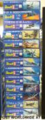 Thirteen Revell 1:72 scale model aircraft kits, all in original boxes,