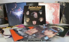 The Rolling Stones, 17x LPs with two bootleg LPs.