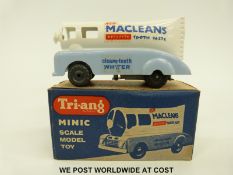 Tri-ang Minic Push and Go model Macleans Tube van