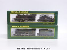 Two Replica Railways 00 gauge locomotives 