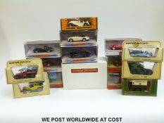 Fifteen Matchbox Models of Yesteryear and Matchbox Dinky diecast model vehicles,