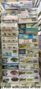 Twenty-eight Revell 1:72 scale model aircraft kits,