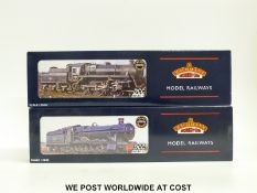 Two Bachmann 00 gauge locomotives Standard Class 4MT 76099 32-951 and 'Conyngham Hall' 32-001,
