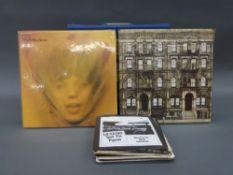 Approximately 35x LPs and 15x singles.