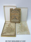 Two Eslick's Dissected Map of England and Wales,