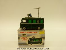 Dinky Supertoys diecast model BBC TV Roving Eye Vehicle (with windows), 968, in original box.