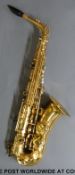 Czech Republic, made for Boosey & Hawkes alto saxophone model 400, reg. no.