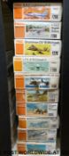 Ten FROG 1:72 scale model aircraft kits, all in original boxes.