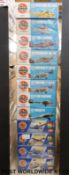 Twelve Airfix 1:72 scale model aircraft kits, all in original boxes,