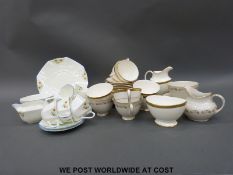 A quantity of Royal Doulton teaware to include 