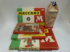 Three Meccano sets, 3,