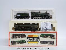 Three Hornby 00 gauge locomotives R859, 7819 and 70054,