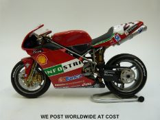 Minichamps 1:12 scale diecast model Ducati 996 R superbike 2001, in original box.
