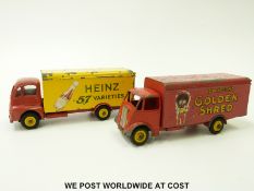 Two Dinky Supertoys diecast model Guy lorries,