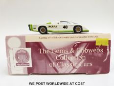 Milestone Miniatures Gems & Cobwebs diecast model Jaguar XJR5 Le Mans 1984, GCLM1,
