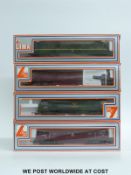 Four Lima 00 gauge locomotives 205128, 205150, 205135 and 205121,