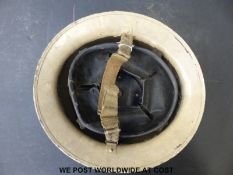 WWII Fire Guard Officer's helmet dated 1939