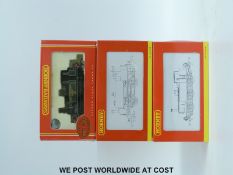 Three Hornby 00 gauge locomotives Top Link SR 0-6-0 Terrier '2' R.