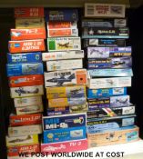 Forty Sword, KM, Special Hobby, Matchbox and other model aircraft kits, all in original boxes.