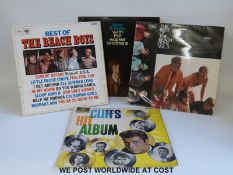 Four vinyl LP's; Walker Bros 'Take it Easy', Beach Boy', 'Best of vol 1',
