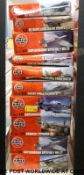 Ten Airfix 1:72 scale model aircraft kits,