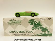 Milestone Miniatures Chequered Flag limited edition diecast model Jaguar XK120 Tourist Trophy