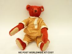 Steiff Original Alfonso Teddy Bear, 1908 replica, limited edition 3168/5000,