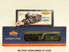 Two Bachmann 00 gauge locomotives,