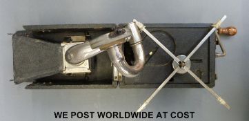 Peter Pan miniature portable gramophone in original case,