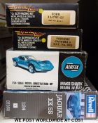 Four Airfix and Revell model kits,