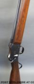 W W Greener Hong Kong Police Gun Mark III 12 bore Martini action shotgun marked HKP 672,