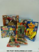 Eight Harry Potter, Toy Story, Doctor Who,