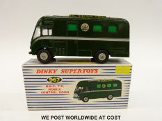 Dinky Supertoys diecast model BBC TV Mobile Control Room, 967, in original box.