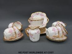 A 19th/20th century part dinner/tea set,