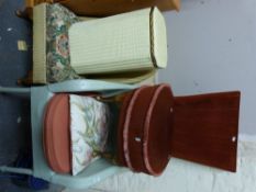 Lloyd Loom nursing chair,