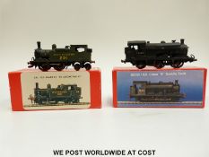 Two South Eastern Finecast 00 gauge tank locomotives SR 0-6-0 Class S saddle tank '1685' F181 and