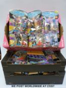 Twenty-five Playmates Star Trek action figures,