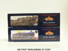 Two Bachmann 00 gauge locomotives Ivatt Class 4 32-576 and 'Guildhall' 5927 32-000,