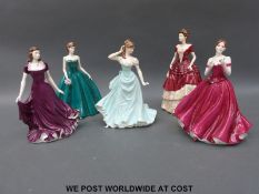 Five Royal Worcester,