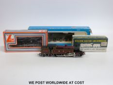 Four 00 gauge locomotives, Wrenn SR 0-6-0 1127 22056, Lima BR 2-6-2 6167 30-5625-W,