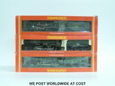Three Hornby 00 gauge locomotives BR 4-6-2 King Class 'King George II' R.