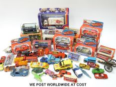 Over 50 Matchbox, Siku, MC Toy, ESCI and other diecast model vehicles,