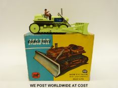 Corgi Major Toys diecast model Euclid TC-12 Tractor with lever operated Dozer Blade, 1107,