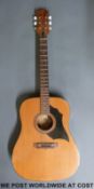 A six string model 800 melody guitar with 51cm body and steel strings,