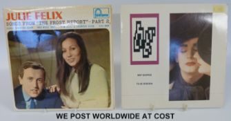 Pop & Rock. Four boxes of 7” singles and EPs and one box of LPs and 12” singles.