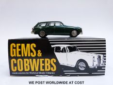 Milestone Miniatures Gems & Cobwebs diecast model Jaguar MKII Estate 1962, GC17, in original box.