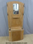 An Art Deco style hall stand (width 68cm)