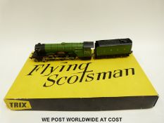 Trix 00 gauge Flying Scotsman locomotive in original box