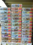 Thirty seven Matchbox 1:72 scale model aircraft kits, all in original boxes.